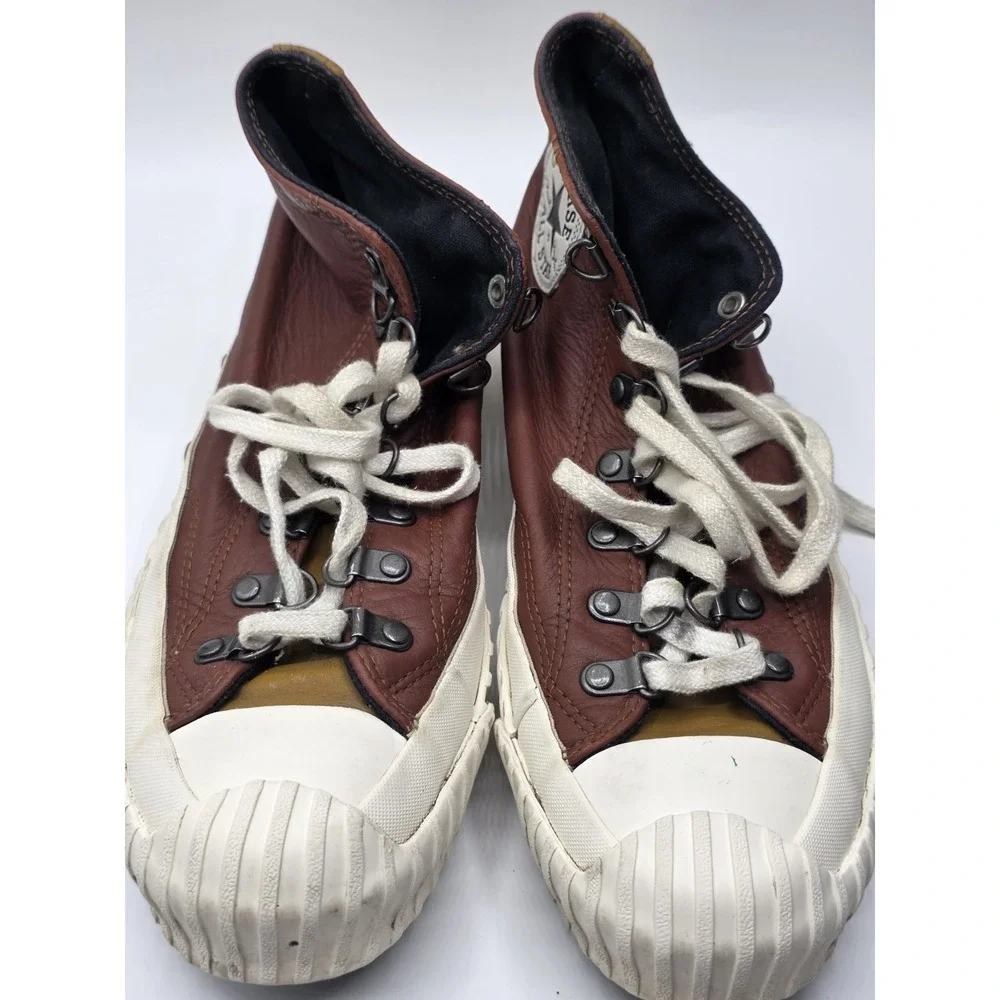 Converse Chuck 70 Bosey Hi Sneaker 168161C Brown Leather Mountain Mens Size 6 W8 - Picture 4 of 6